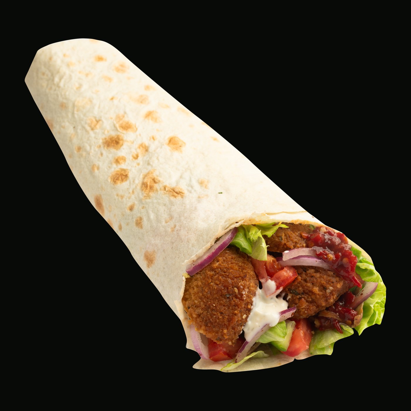 Lawasz falafel