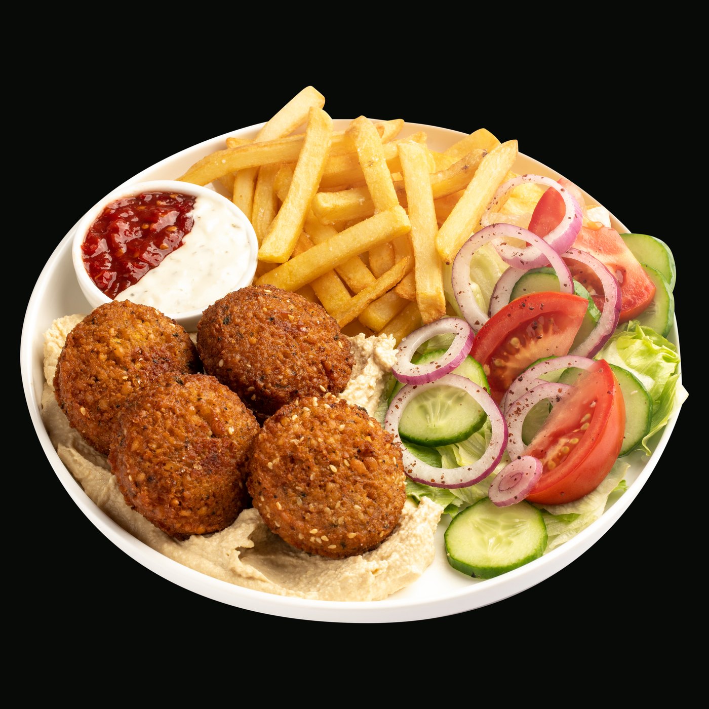 Talerz falafel
